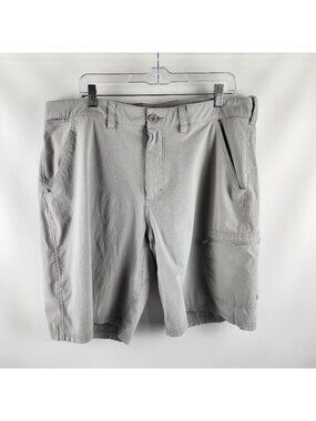 Huk Shorts Men XXL Gray Fishing Performance Short (38x10)